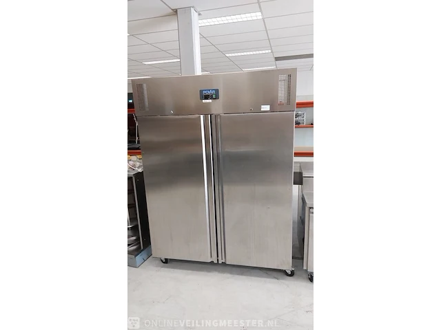 Rvs dubbele vriezer polar, u635-e-03 - afbeelding 1 van  8