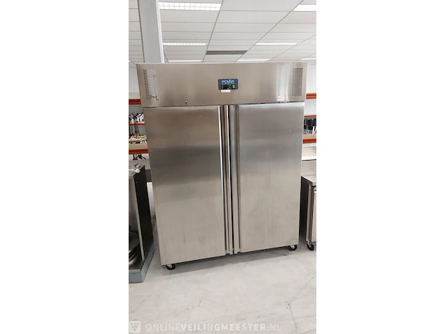 Rvs dubbele vriezer polar, u635-e-03 - afbeelding 2 van  8