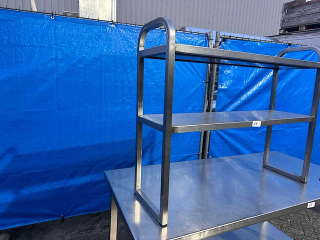 Rvs etagère 100cm - afbeelding 2 van  2