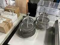Rvs etagère (2x) - afbeelding 2 van  4
