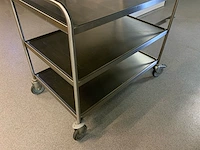 Rvs etagewagen - afbeelding 4 van  7