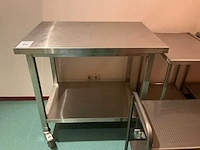 Rvs etagewagen - afbeelding 2 van  4