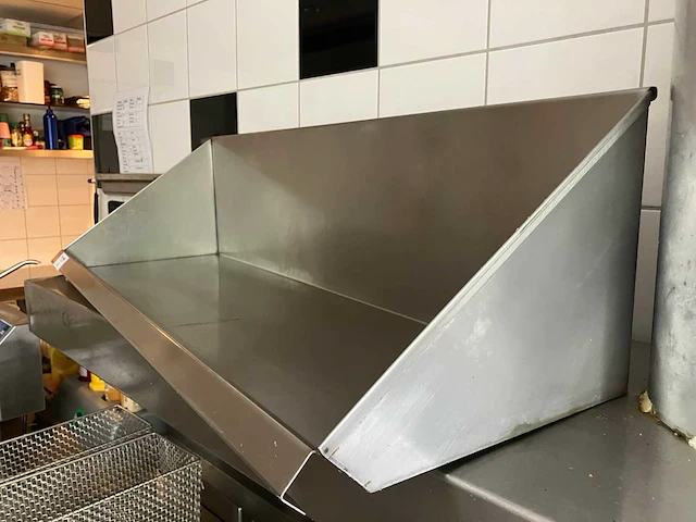 Rvs friet opschepbak - afbeelding 1 van  2