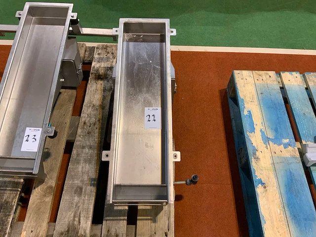 Rvs garnalen trilgoot - afbeelding 2 van  2