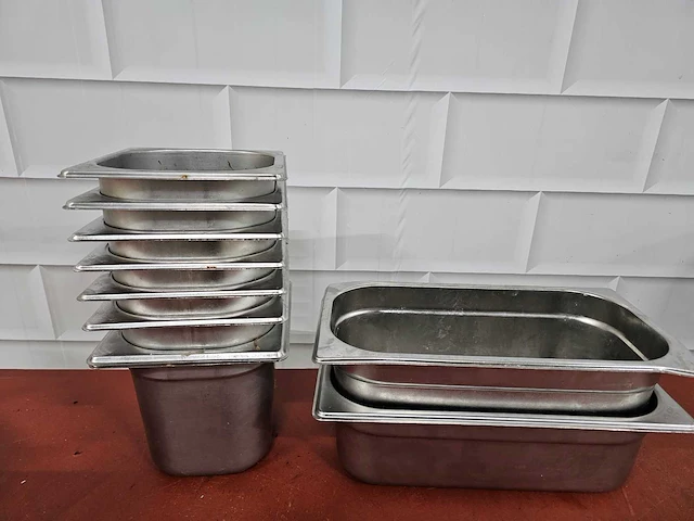 Rvs gastronormbak (10x) - afbeelding 1 van  3