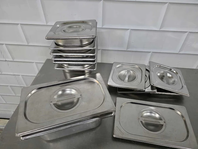 Rvs gastronormbak (10x) - afbeelding 2 van  5