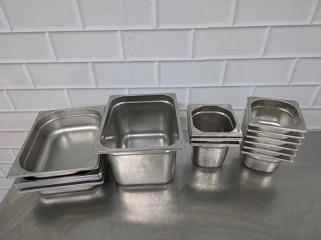 Rvs gastronormbak (14x) - afbeelding 2 van  2