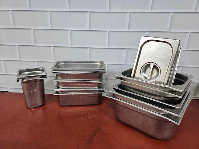 Rvs gastronormbak (15x) - afbeelding 1 van  4