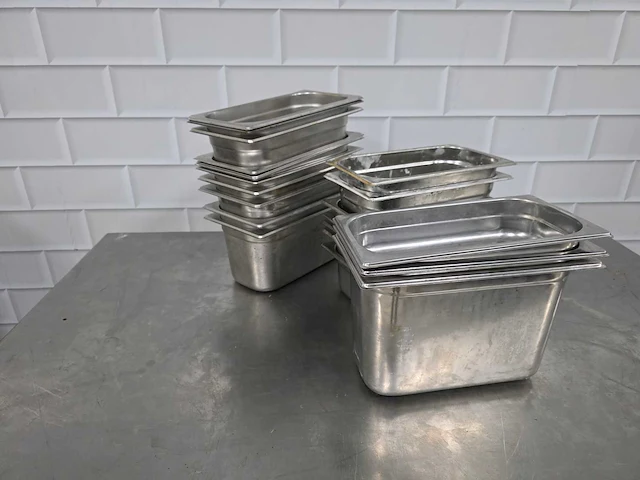 Rvs gastronormbak (20x) - afbeelding 1 van  3