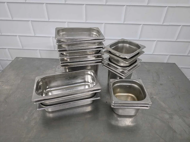 Rvs gastronormbak (20x) - afbeelding 2 van  3