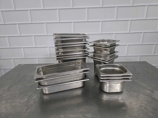 Rvs gastronormbak (20x) - afbeelding 3 van  3