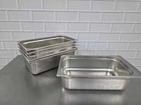 Rvs gastronormbak (6x) - afbeelding 1 van  8