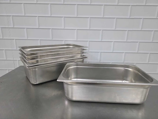 Rvs gastronormbak (6x) - afbeelding 4 van  8