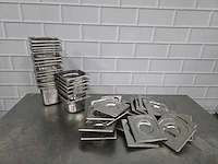 Rvs gastronormbak inclusief deksel (20x) - afbeelding 1 van  3