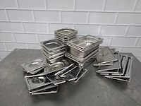 Rvs gastronormbak inclusief deksel (20x) - afbeelding 2 van  3