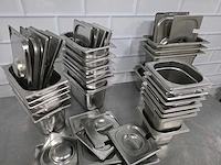 Rvs gastronormbak inclusief deksel (25x) - afbeelding 3 van  3