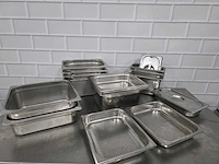 Rvs (geperforeerde) gastronormbak (15x) - afbeelding 1 van  3