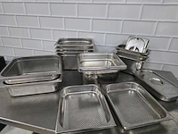 Rvs (geperforeerde) gastronormbak (15x) - afbeelding 3 van  3