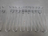 Rvs glas ophangsysteem (2x) - afbeelding 2 van  6