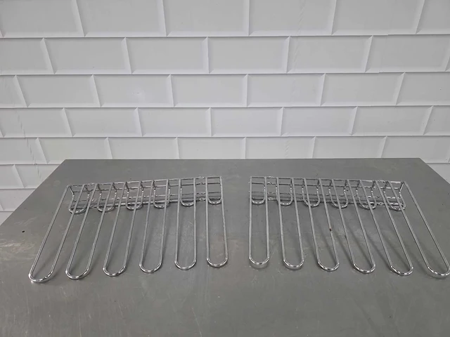Rvs glas ophangsysteem (2x) - afbeelding 4 van  6