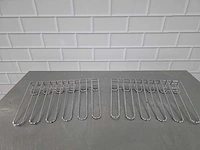 Rvs glas ophangsysteem (2x) - afbeelding 4 van  6