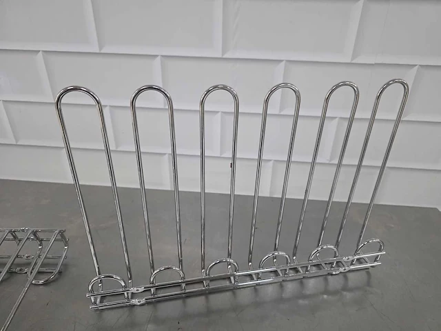 Rvs glas ophangsysteem (2x) - afbeelding 6 van  6