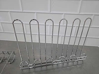 Rvs glas ophangsysteem (2x) - afbeelding 6 van  6