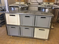 Rvs grondstoffenwagen - afbeelding 1 van  5