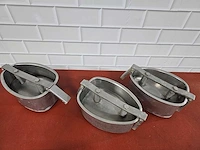 Rvs hamklem (3x) - afbeelding 4 van  4