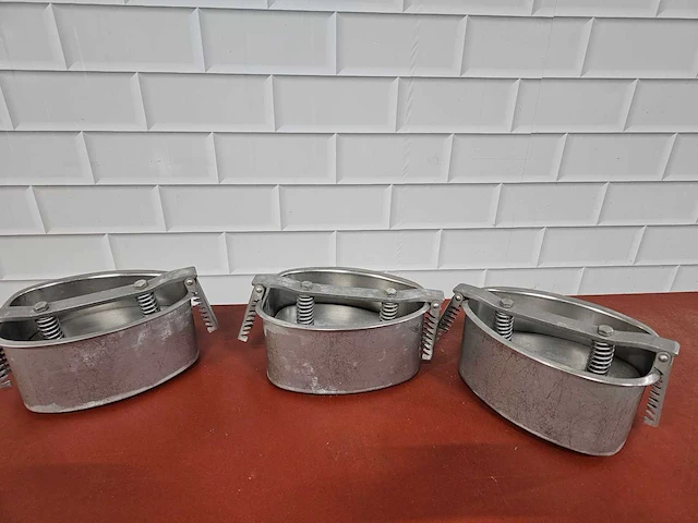 Rvs hamklem (3x) - afbeelding 2 van  3