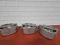 Rvs hamklem (3x) - afbeelding 2 van  3