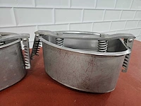 Rvs hamklem (3x) - afbeelding 3 van  3