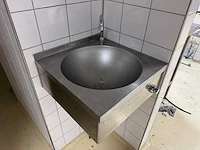 Rvs handenspoelbak - afbeelding 1 van  4