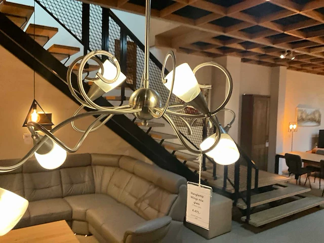 Rvs hanglamp 7l - afbeelding 3 van  5
