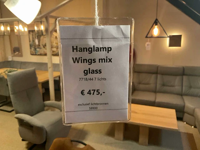 Rvs hanglamp 7l - afbeelding 5 van  5