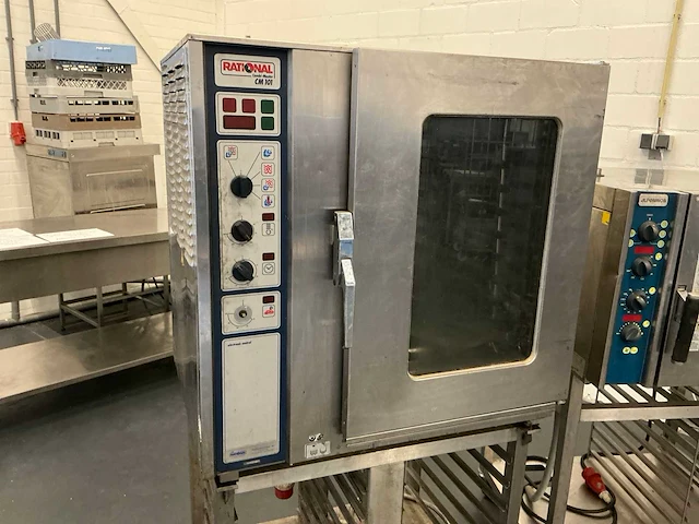 Rvs heteluchtoven, combisteamer, rational 101 oermodel - afbeelding 2 van  24
