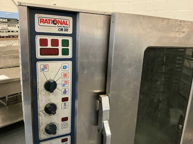Rvs heteluchtoven, combisteamer, rational 101 oermodel - afbeelding 5 van  24