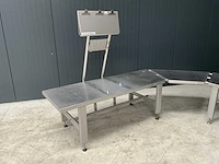 Rvs hoek werktafel - afbeelding 3 van  6