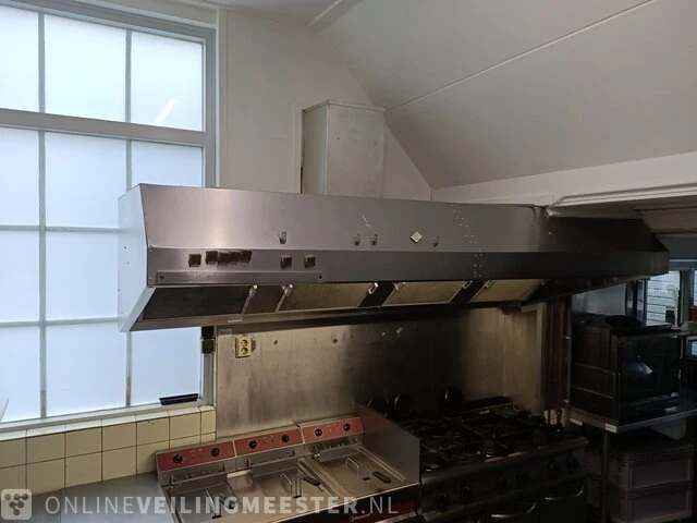 Rvs horeca afzuigkap - afbeelding 1 van  6