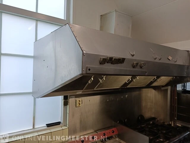 Rvs horeca afzuigkap - afbeelding 2 van  6