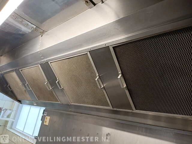 Rvs horeca afzuigkap - afbeelding 5 van  6