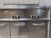 Rvs horeca keuken inrichting alpenios, modular a1 gasfornuis - afbeelding 3 van  12