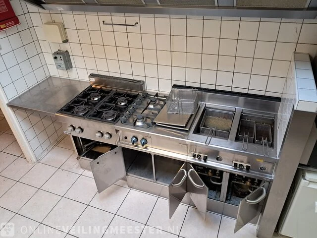 Rvs horeca keuken inrichting alpenios, modular a1 gasfornuis - afbeelding 6 van  12