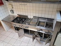 Rvs horeca keuken inrichting alpenios, modular a1 gasfornuis - afbeelding 6 van  12