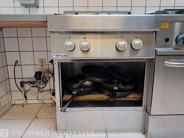 Rvs horeca keuken inrichting alpenios, modular a1 gasfornuis - afbeelding 9 van  12