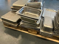 Rvs horeca keukengerei, ovenroosters, bestek, schalen gastronorm - afbeelding 8 van  11