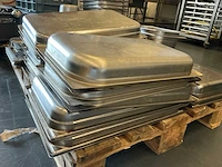 Rvs horeca keukengerei, ovenroosters, bestek, schalen gastronorm - afbeelding 9 van  11