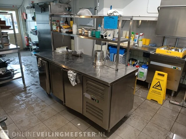 Rvs horeca koelwerkbank saro, gn3100tn - afbeelding 1 van  9