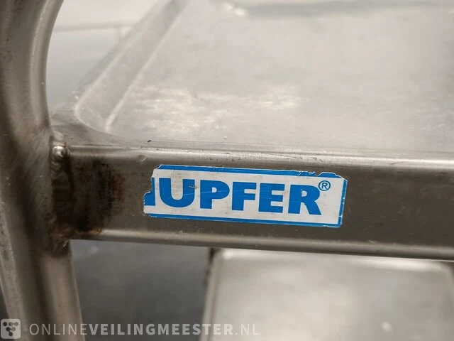 Rvs horeca serveerwagen hupfer - afbeelding 3 van  4