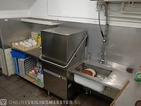Rvs horeca vaatwasstraat mach - afbeelding 1 van  10